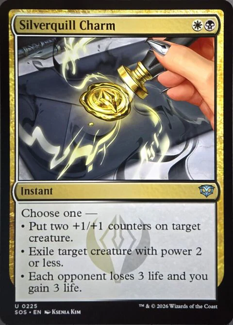 Silverquill Charm (225)