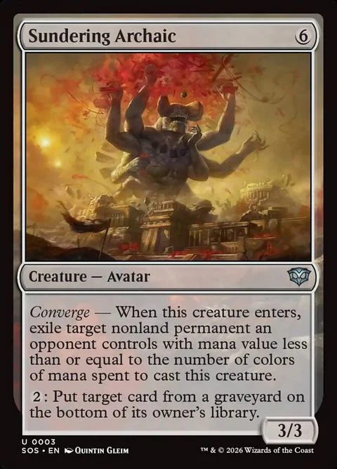 Sundering Archaic (3)
