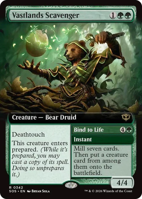 Vastlands Scavenger // Bind to Life (342)