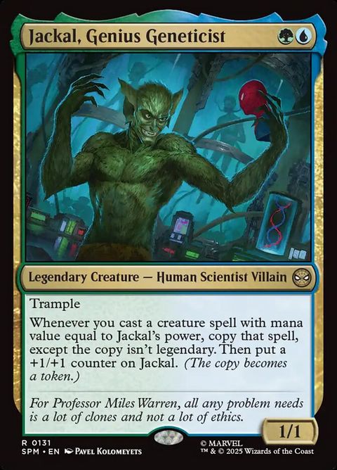 Jackal, Genius Geneticist (131)