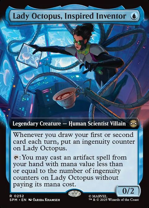 Lady Octopus, Inspired Inventor (252)
