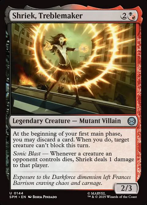 Shriek, Treblemaker (144)