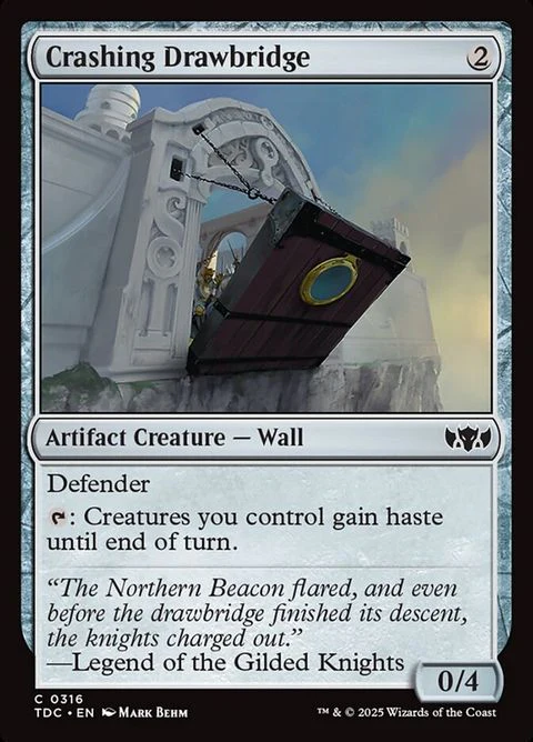 Crashing Drawbridge (316)