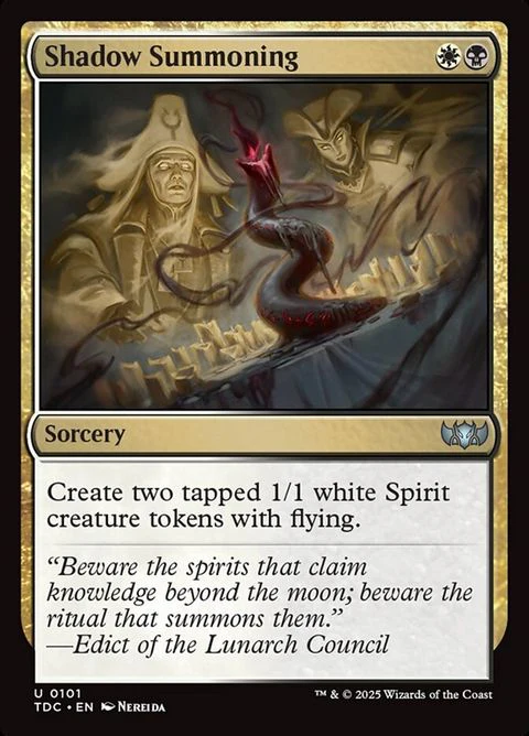 Shadow Summoning (101)