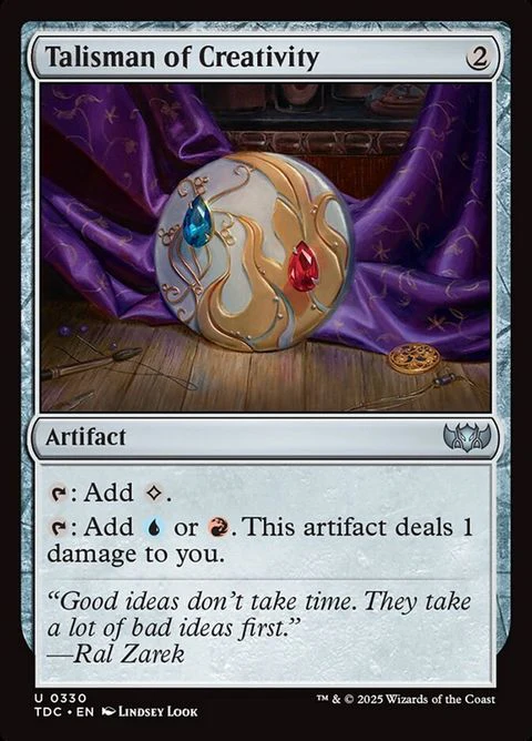 Talisman of Creativity (330)