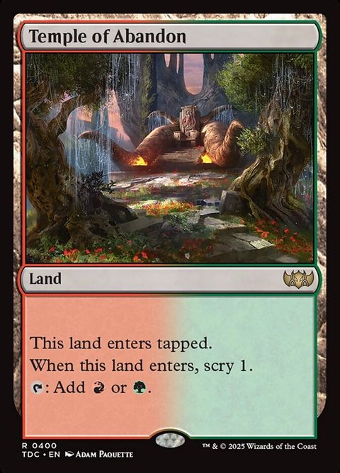 Temple of Abandon (400)