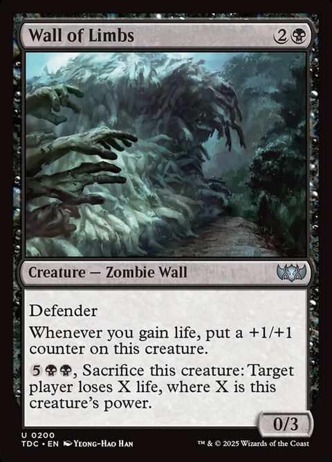 Wall of Limbs (200)