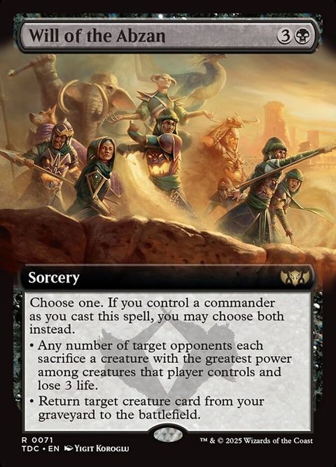 Will of the Abzan (71)