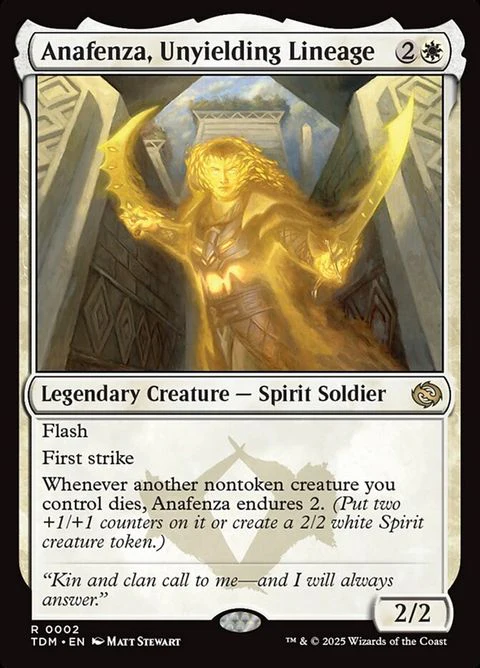 Anafenza, Unyielding Lineage (2)