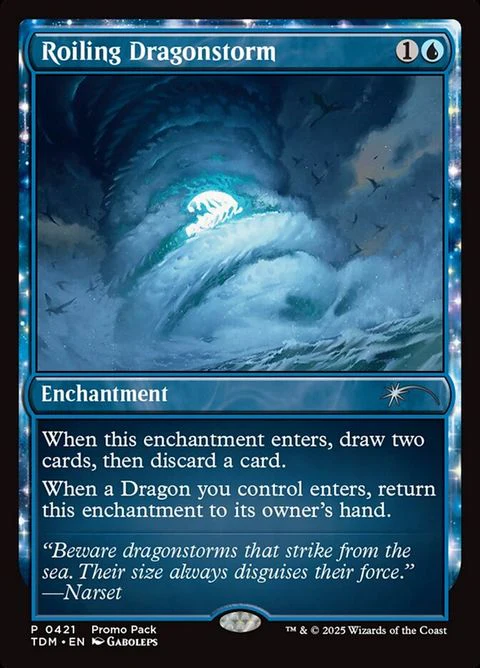 Roiling Dragonstorm (421) - Pack Promo