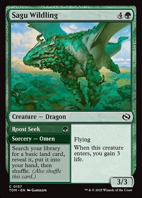Sagu Wildling // Roost Seek (157)
