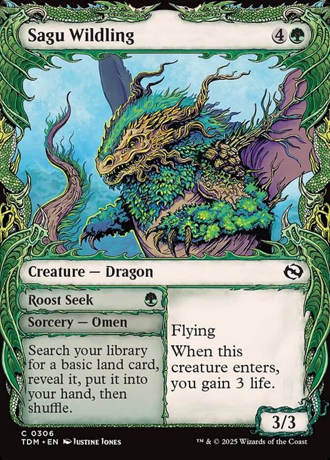 Sagu Wildling // Roost Seek (306)
