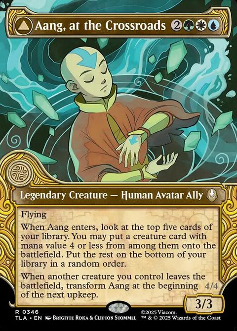 Aang, at the Crossroads // Aang, Destined Savior (346)
