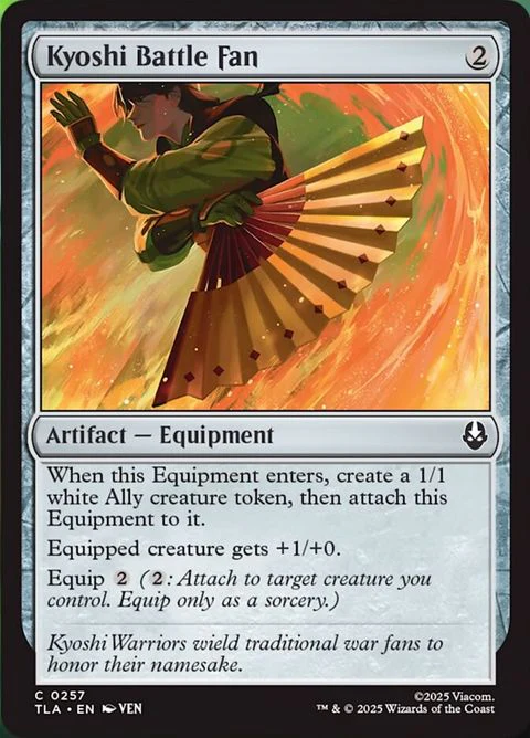 Kyoshi Battle Fan (257)