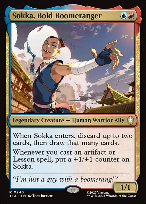 Sokka, Bold Boomeranger (240)