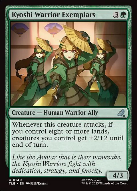 Kyoshi Warrior Exemplars (140)
