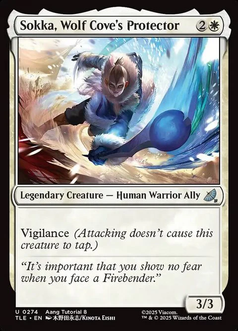 Sokka, Wolf Cove's Protector (274)