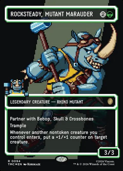 Rocksteady, Mutant Marauder (94) - Surge-Foil