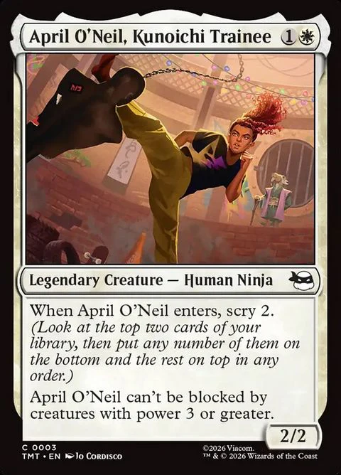 April O'Neil, Kunoichi Trainee (3)