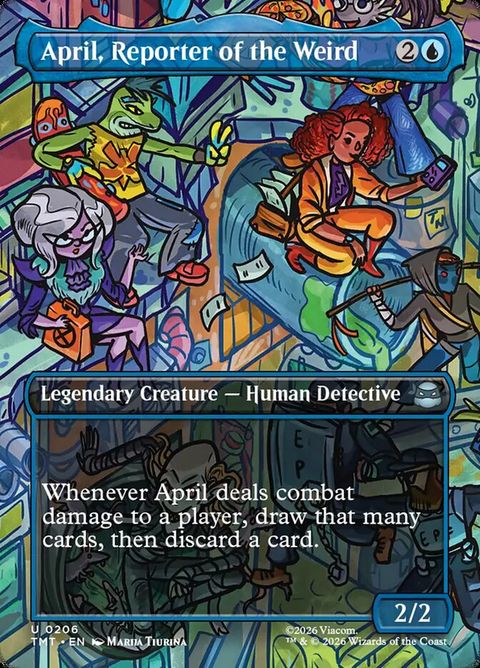 April, Reporter of the Weird (206)
