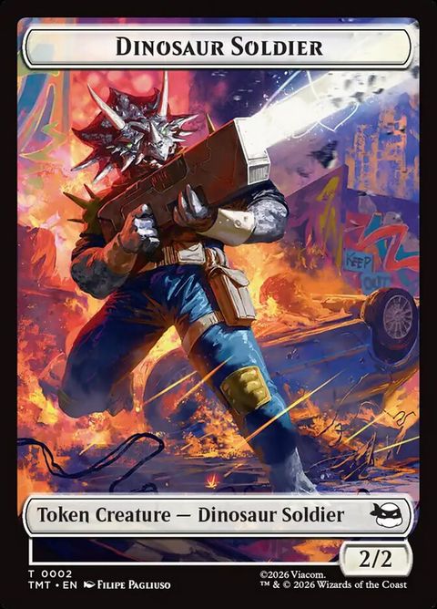 Dinosaur Soldier // Mutagen (2/9)