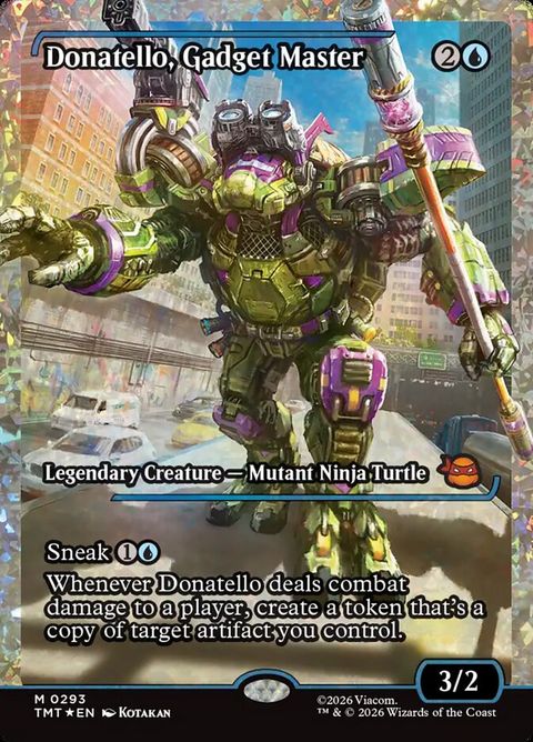 Donatello, Gadget Master (293) - Fracture-Foil