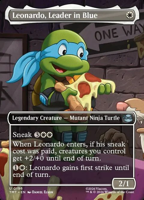 Leonardo, Leader in Blue (196)