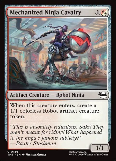 Mechanized Ninja Cavalry (156)