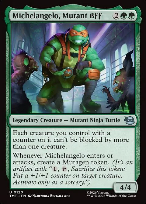 Michelangelo, Mutant BFF (120)