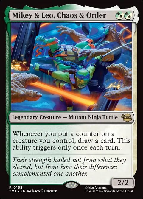 Mikey & Leo, Chaos & Order (158)
