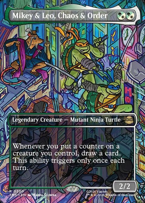 Mikey & Leo, Chaos & Order (200)