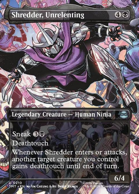 Shredder, Unrelenting (210)