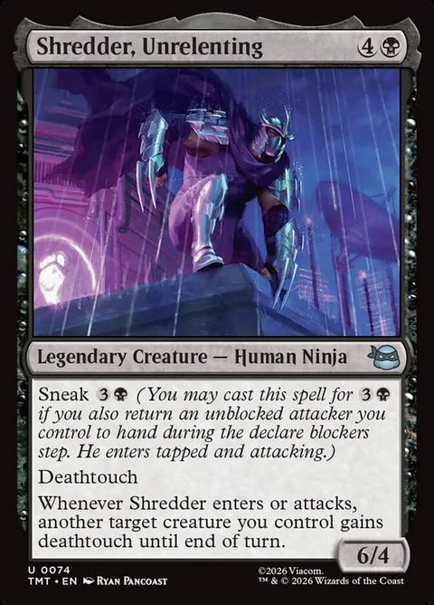 Shredder, Unrelenting (74)