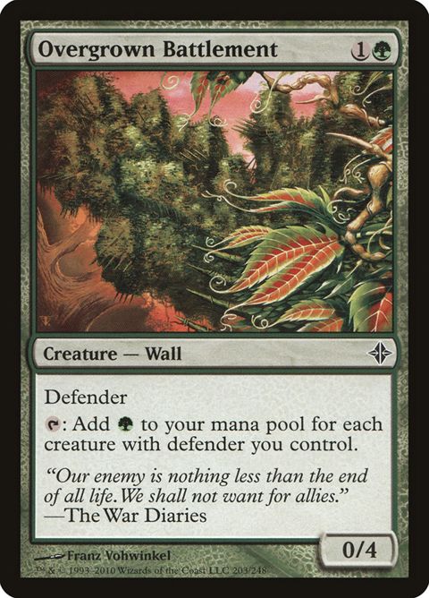 Overgrown Battlement (203)