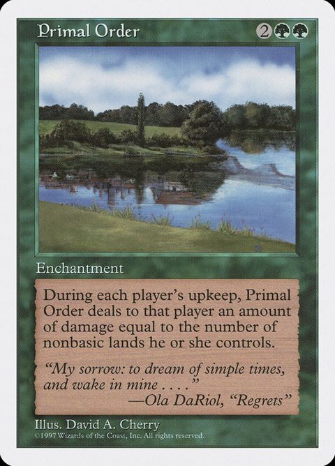 Primal Order (318)
