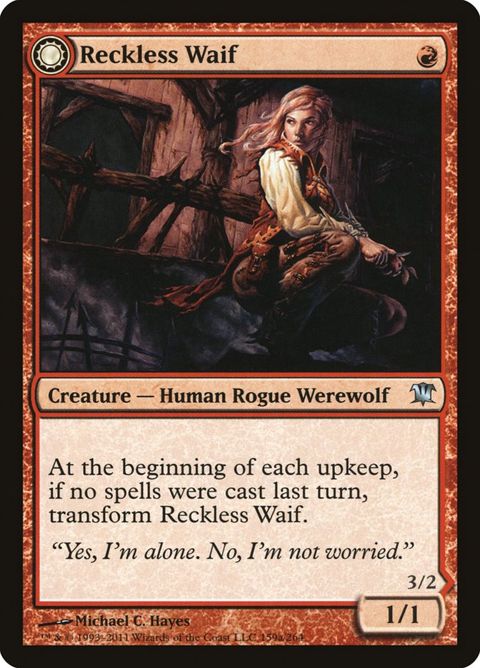 Reckless Waif // Merciless Predator (159)