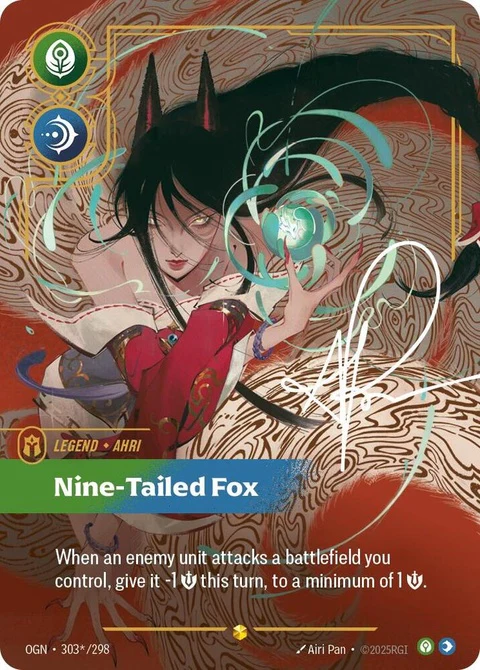 Ahri - Nine-Tailed Fox (Signature) (303*)