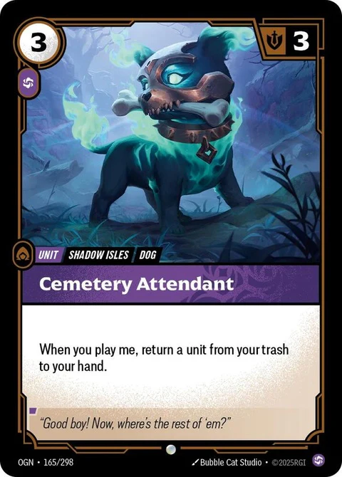 Cemetery Attendant (165)