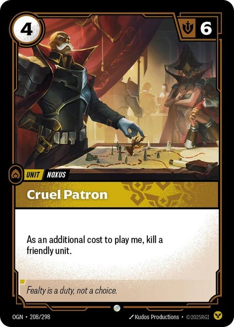 Cruel Patron (208)