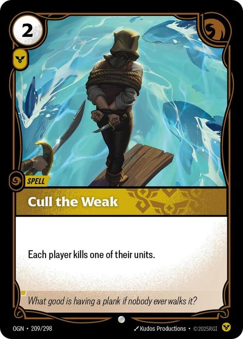 Cull The Weak (209)