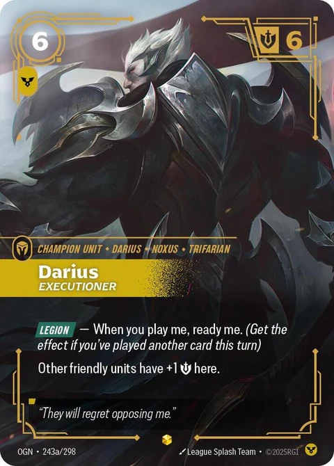 Darius - Executioner (Alternate Art) (243a)