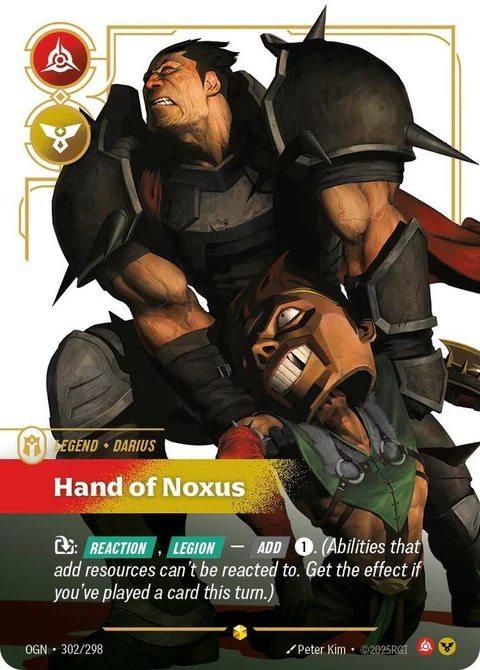 Darius - Hand Of Noxus (Overnumbered) (302)