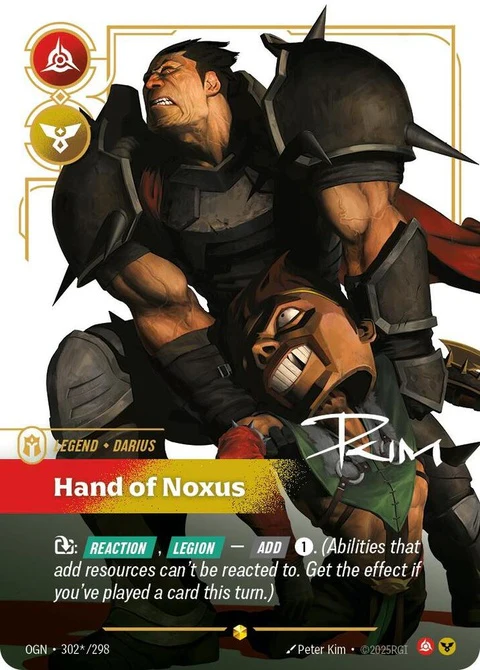 Darius - Hand Of Noxus (Signature) (302*)