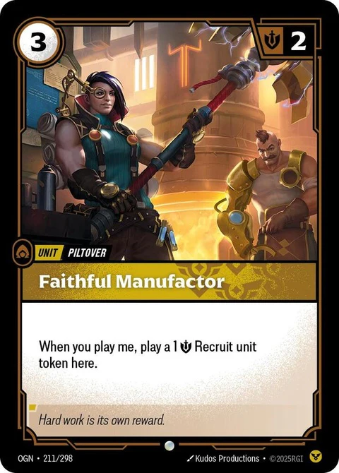 Faithful Manufactor (211)