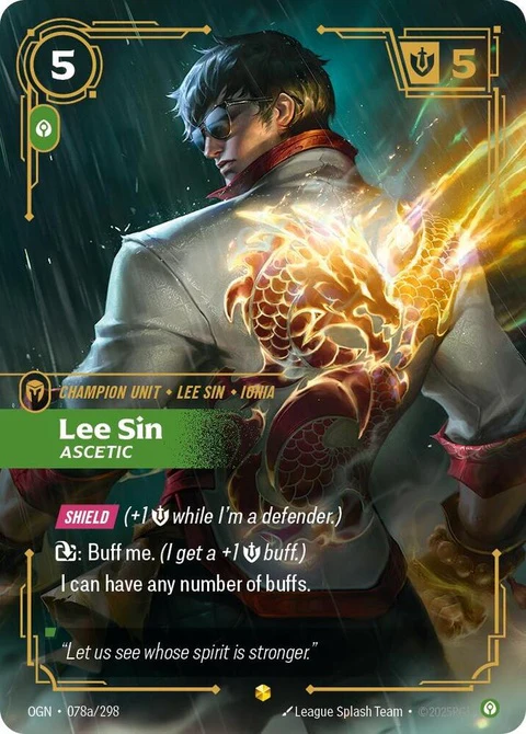 Lee Sin - Ascetic (Alternate Art) (78a)