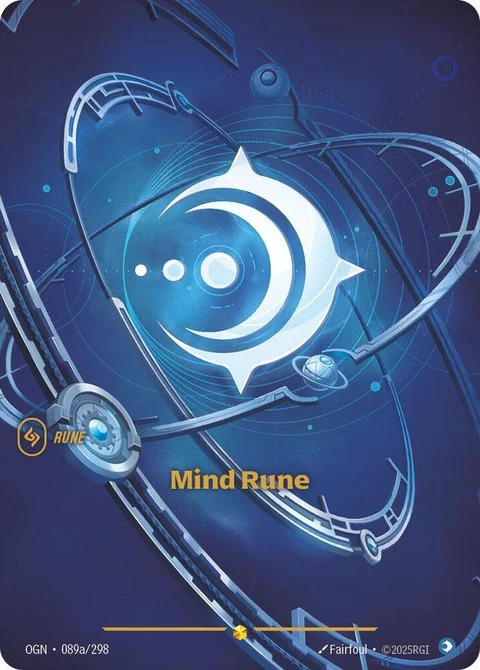 Mind Rune (Alternate Art) (89a)