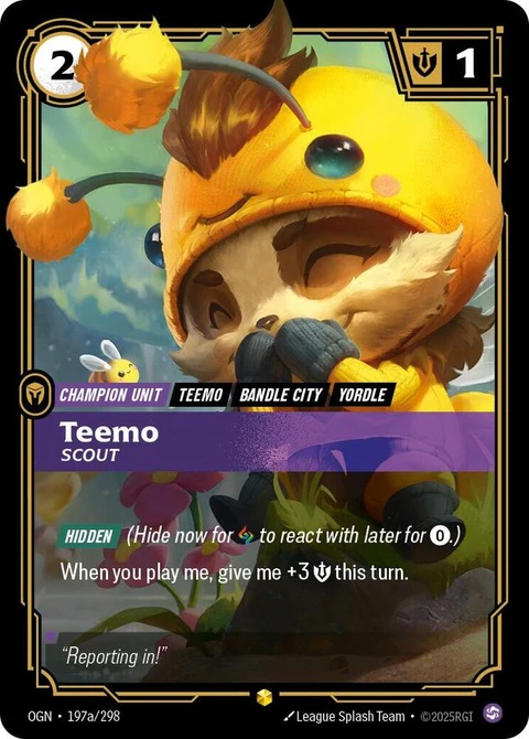 Teemo - Scout (Alternate Art) (197a)