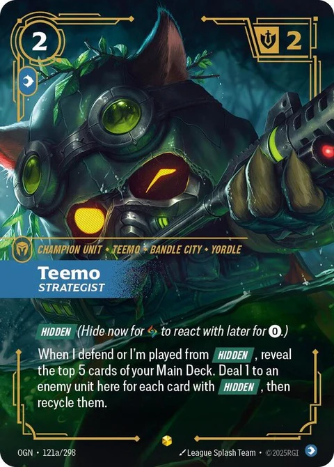 Teemo - Strategist (Alternate Art) (121a)