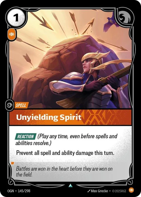 Unyielding Spirit (145)