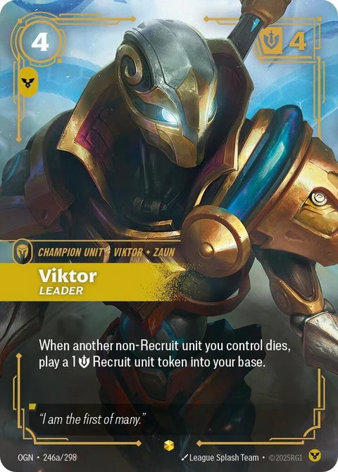 Viktor - Leader (Alternate Art) (246a)